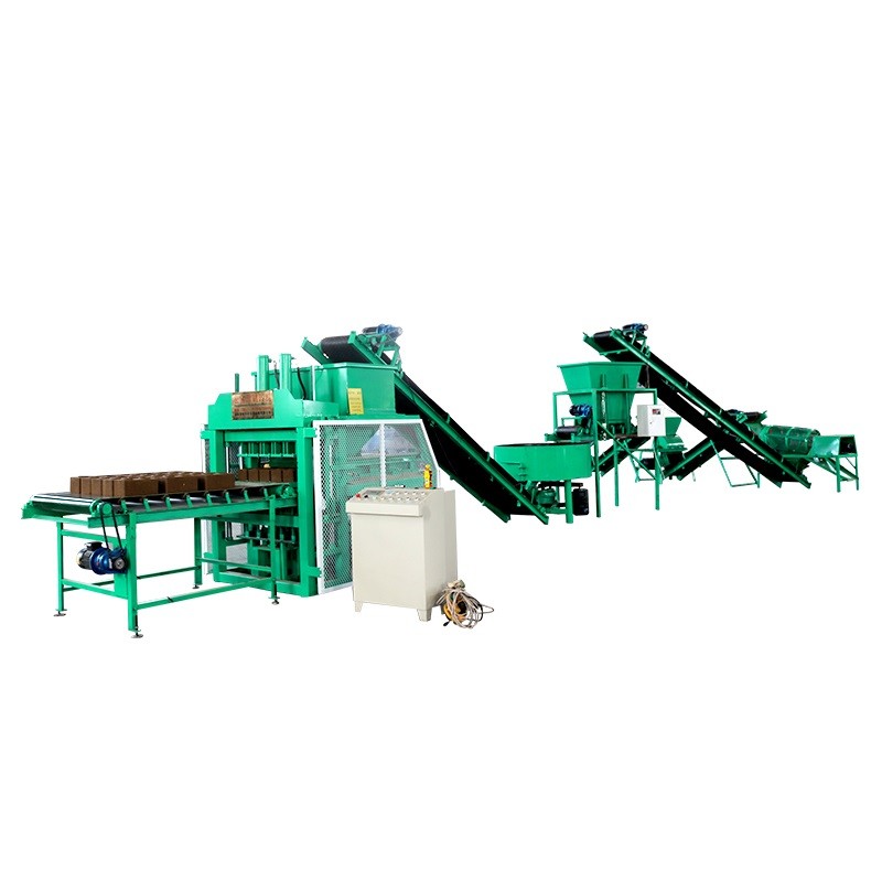  full automatic interlocking soil brick making machine 