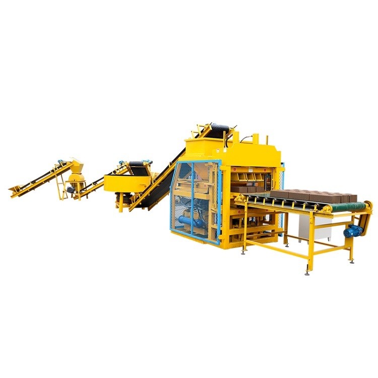  full automatic interlocking soil brick making machine 