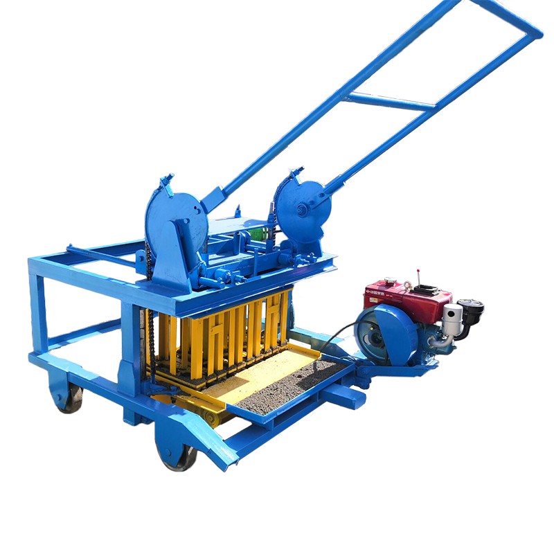 diesel mobile block making machine 