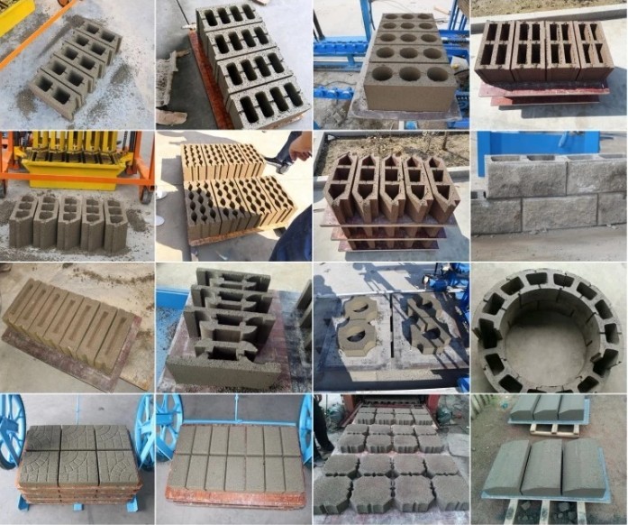 Semi Automatic Cement Block Molding Machine