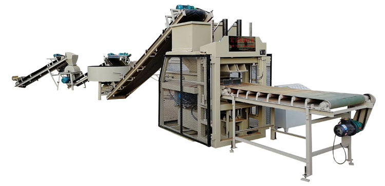 HBY4-10 Hydraulic Clay Brick Press Making Machine Plant Price(图4)